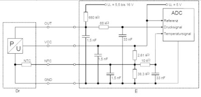 Sensor de pressão do coletor de admissão BOSCH 0 261 230 245