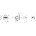 Sensor, pressão do combustível