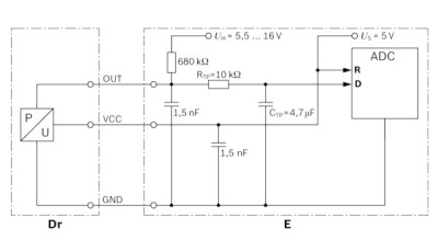 Sensor, pressão dos gases de escape BOSCH 0 281 002 772