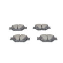 Jogo de 4 pastilhas de travão