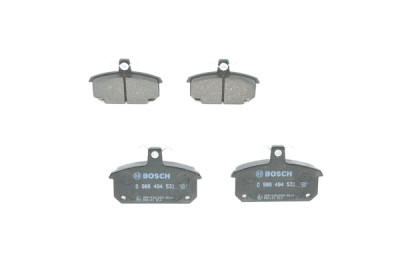 Conjunto de 4 pastilhas de freio BOSCH 0 986 494 531