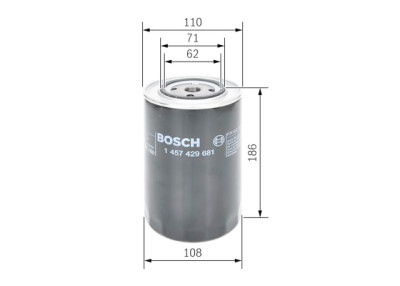 Filtro de combustível BOSCH 1 457 429 681