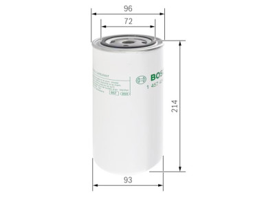 Filtro de combustível BOSCH 1 457 434 294