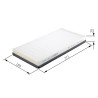 Filtro de ar de cabine BOSCH 1 987 432 022