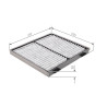 Filtro de ar de cabine BOSCH 1 987 432 363
