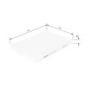 Filtro de ar de cabine BOSCH 1 987 435 075