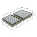 Filtro de ar de cabine BOSCH 1 987 435 536
