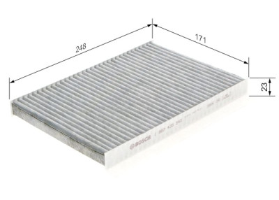 Filtro de ar de cabine BOSCH 1 987 435 540