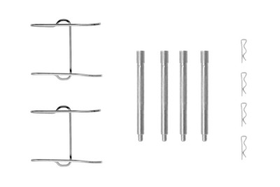Kit de acessórios, pastilhas de travão