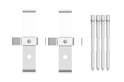 Kit de acessórios, pastilhas de travão