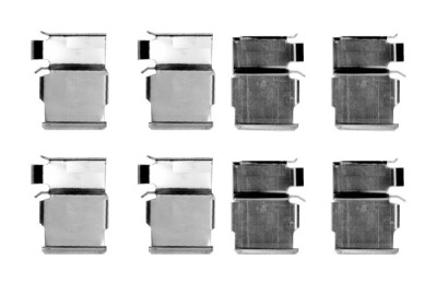 Kit de acessórios, pastilhas de travão