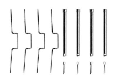 Kit de acessórios, pastilhas de travão