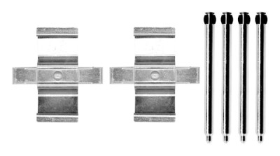 Kit de acessórios, pastilhas de travão