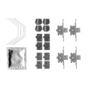 Kit de acessórios, pastilhas de travão