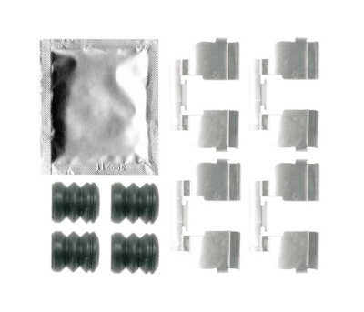 Kit de acessórios, pastilhas de travão