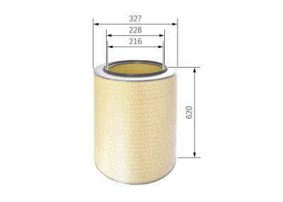 Filtro de ar BOSCH F 026 400 079