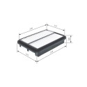 Filtro de ar BOSCH F 026 400 123