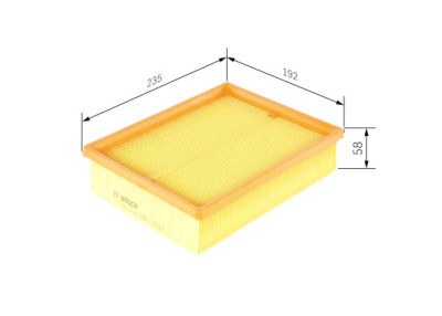 Filtro de ar BOSCH F 026 400 212
