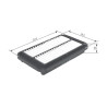 Filtro de ar BOSCH F 026 400 231