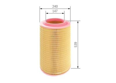 Filtro de ar BOSCH F 026 400 237
