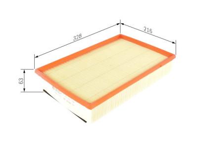 Filtro de ar BOSCH F 026 400 264