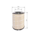 Filtro de ar BOSCH F 026 400 268
