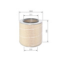 Filtro de ar BOSCH F 026 400 280