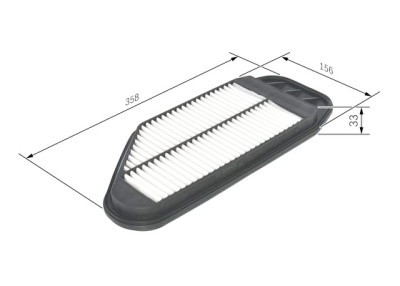 Filtro de ar BOSCH F 026 400 349