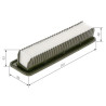 Filtro de ar BOSCH F 026 400 416