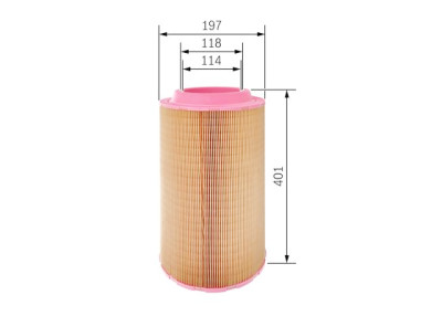 Filtro de ar BOSCH F 026 400 440