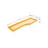 Filtro de ar BOSCH F 026 400 479