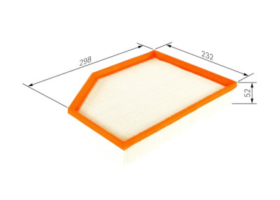Filtro de ar BOSCH F 026 400 501