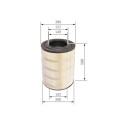 Filtro de ar BOSCH F 026 400 514