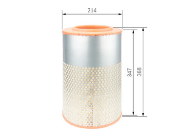 Filtro de ar BOSCH F 026 400 591
