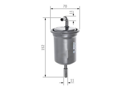 Filtro de combustível BOSCH F 026 403 755