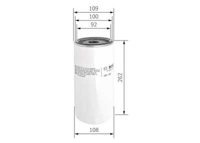 Filtro de óleo BOSCH F 026 407 043