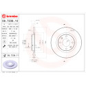 Jogo de discos de freio BREMBO COATED DISC LINE 08.7238.11