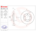 Jogo de discos de freio BREMBO 08.9137.10
