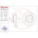 Conjunto de discos de freio BREMBO 08.9601.14