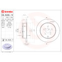Conjunto de discos de freio BREMBO 08.A335.10