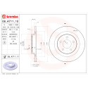 Conjunto de discos de freio BREMBO 08.A711.10