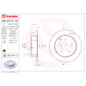 Conjunto de discos de freio BREMBO 08.A714.10
