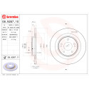 Conjunto de discos de freio BREMBO 08.N267.11