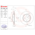 Jogo de 2 discos de freio BREMBO 09.5035.30