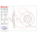 Jogo de discos de freio BREMBO COATED DISC LINE 09.5180.31