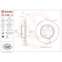 Jogo de 2 discos de freio BREMBO 09.5296.10