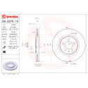 Conjunto de discos de freio BREMBO 09.5570.10