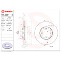 Conjunto de discos de freio BREMBO 09.5804.10