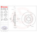 Conjunto de discos de freio BREMBO 09.6728.10