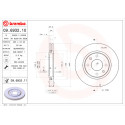 Conjunto de discos de freio BREMBO 09.6932.10